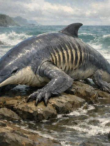 Dobber Dolphin, a Water magic creature of the Deepfin family in the Mythica bestiary