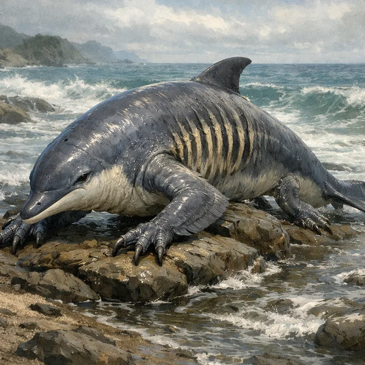 Dobber Dolphin, a Water magic creature of the Deepfin family in the Mythica bestiary