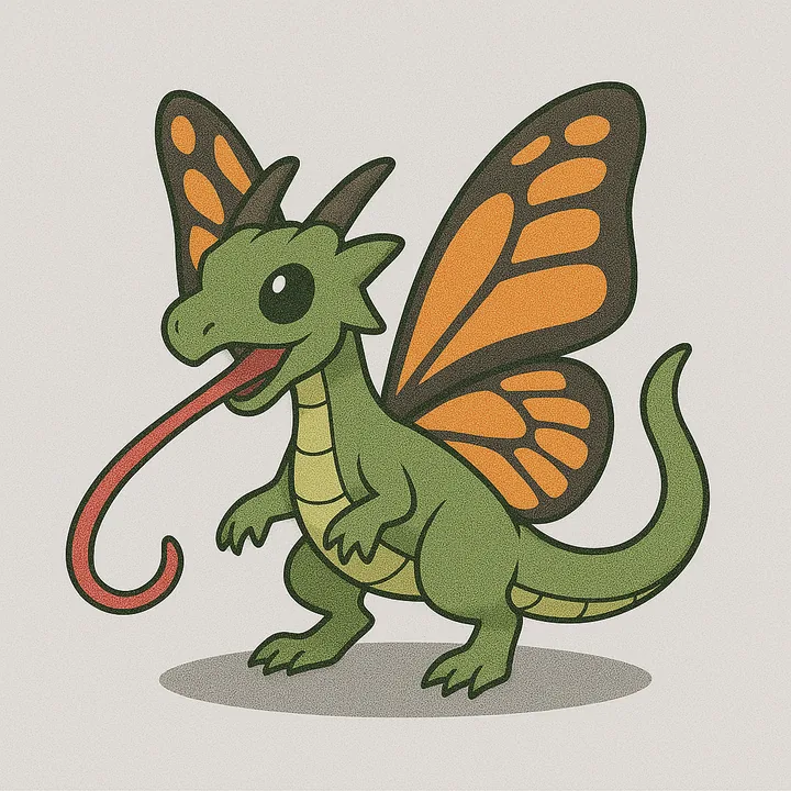 Nectar Dragon, a Light magic creature of the Toughscale family in the Mythica bestiary