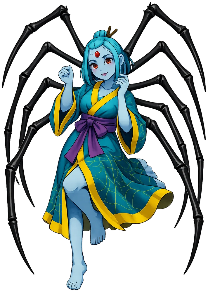 Arachnite, one of the six peoples of Mythica