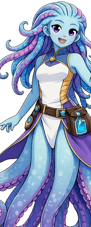 Cephalyn, one of the six peoples of Mythica