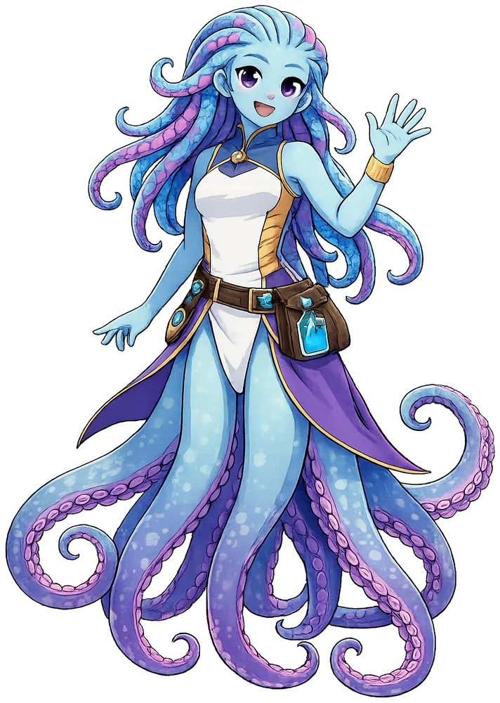Cephalyn, one of the six peoples of Mythica
