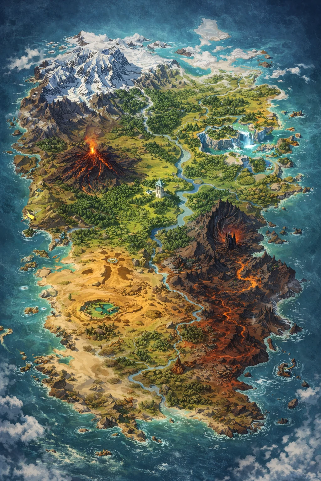 Map of Vaeloria